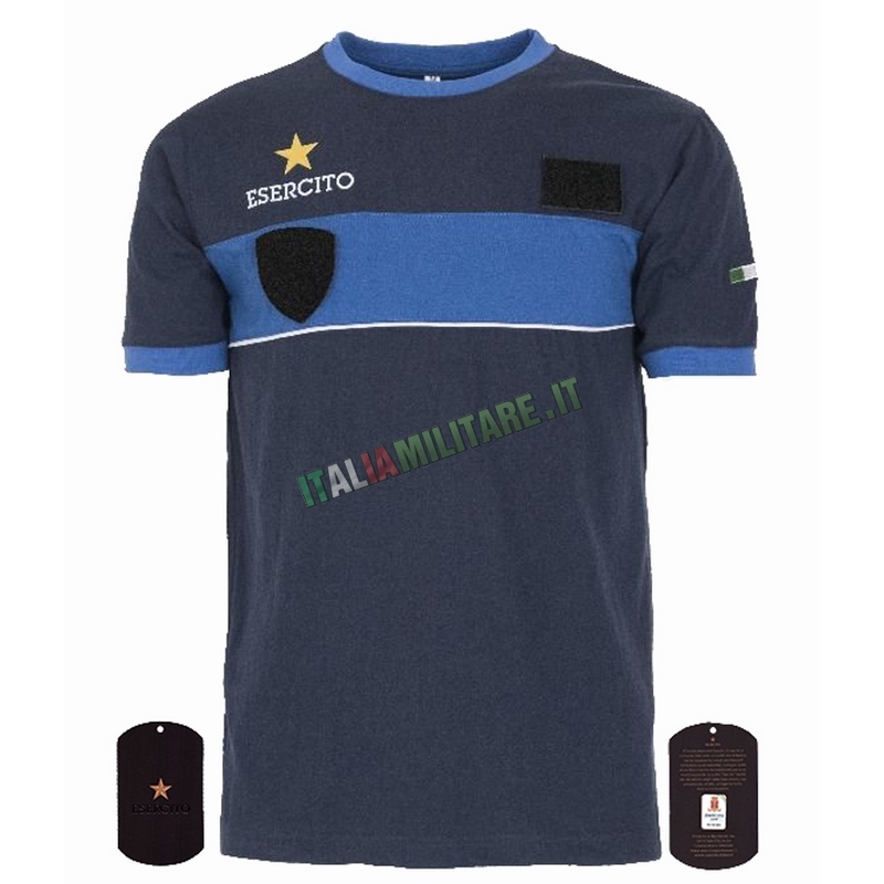 T-Shirt Esercito Italiano Blu