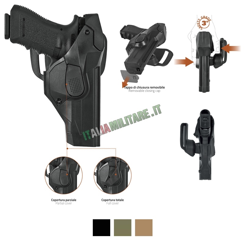 Vega Holster Fondina DCH8 Duty Cama - Livello III