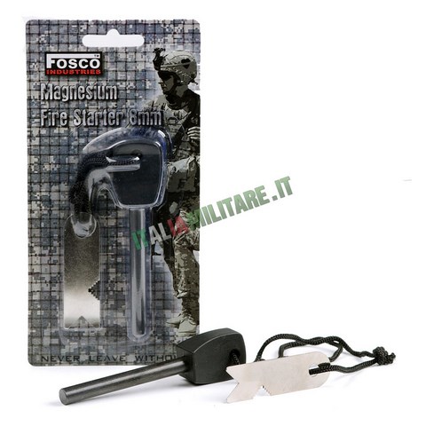 Acciarino Magnesio Militare