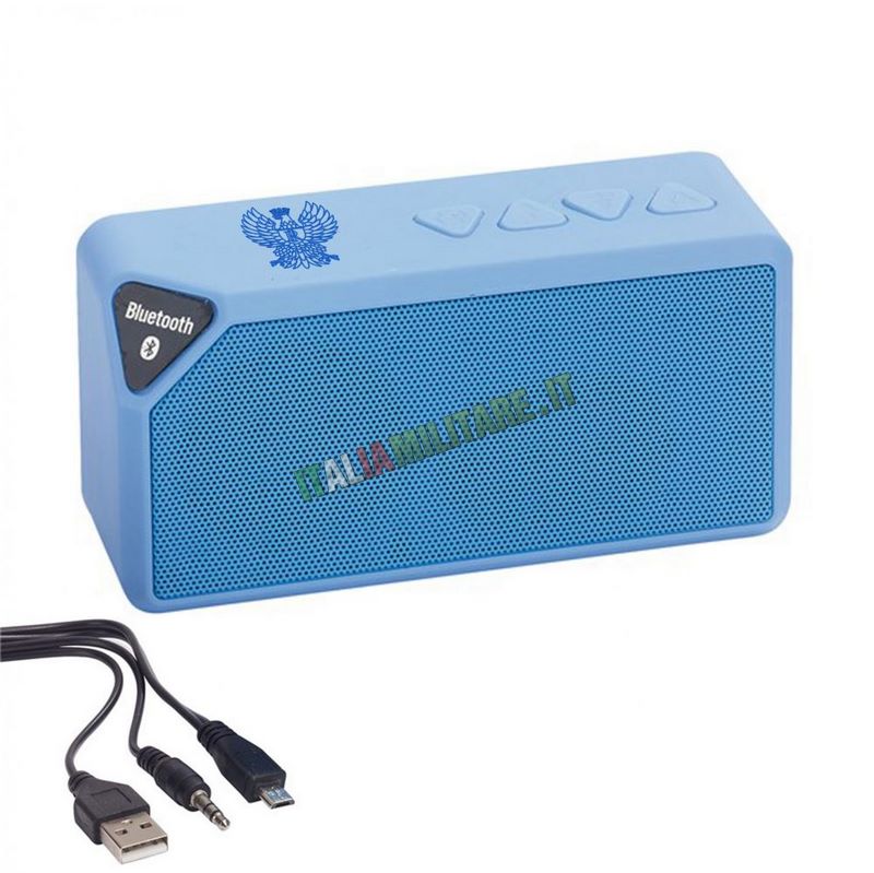 Cassa Altoparlante Bluetooth Polizia di Stato