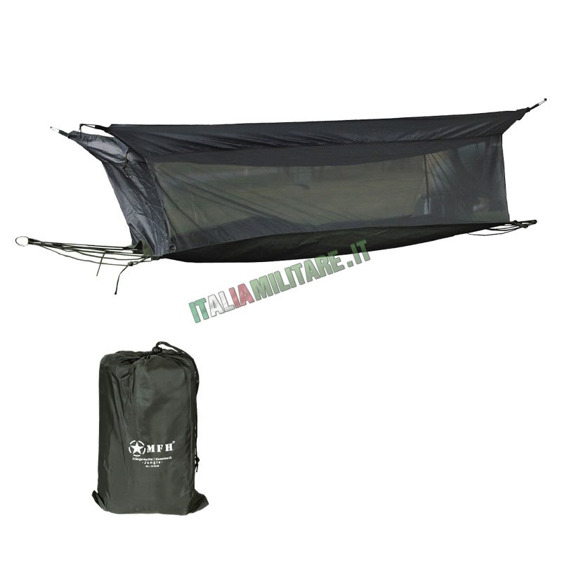 Amaca Jungle con Zanzariera Verde