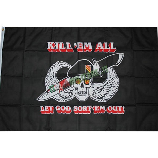 Bandiera Kill'Em All Let God 'Em Out