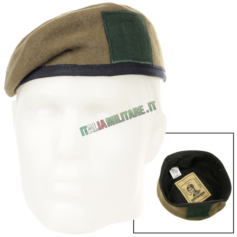 Basco Modello Spagnolo 4° Rgt Ranger Alpini - Made in Italy