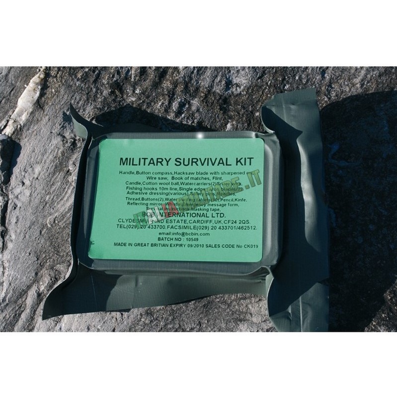 Kit Sopravvivenza BCB Militare