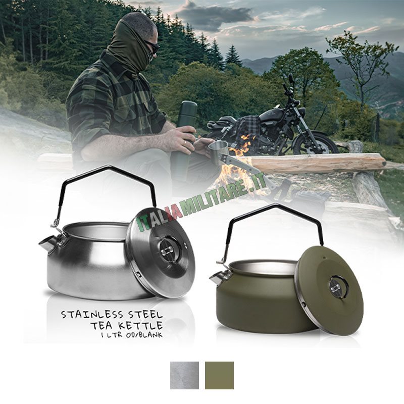 Teiera in Acciaio da Outdoor MilTec