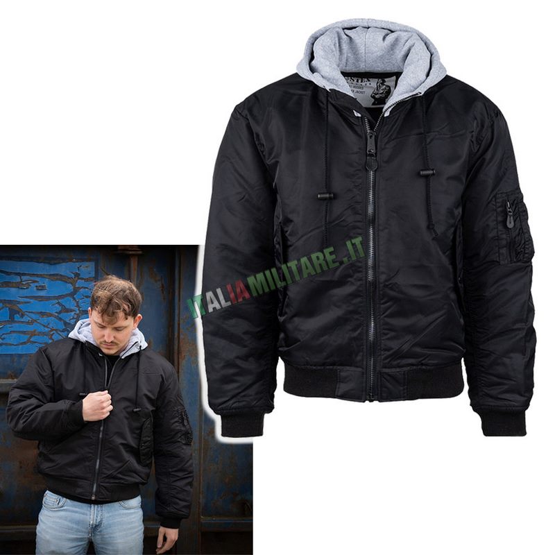 Bomber MA-1 Militare Uomo | Giacca Blouson Nylon Classico - Foto 5