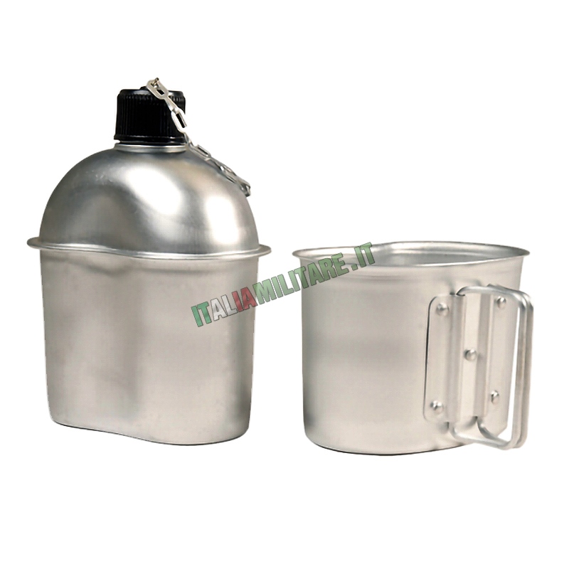 Borraccia e Gavetta Militare Americana WWII