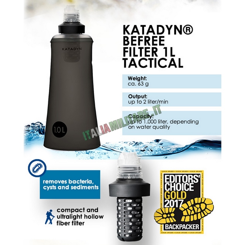 Borraccia Filtrante BeFree KATADYN 1 LT