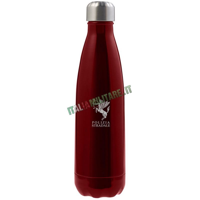 Borraccia Termica Polizia Stradale a Doppia Parete