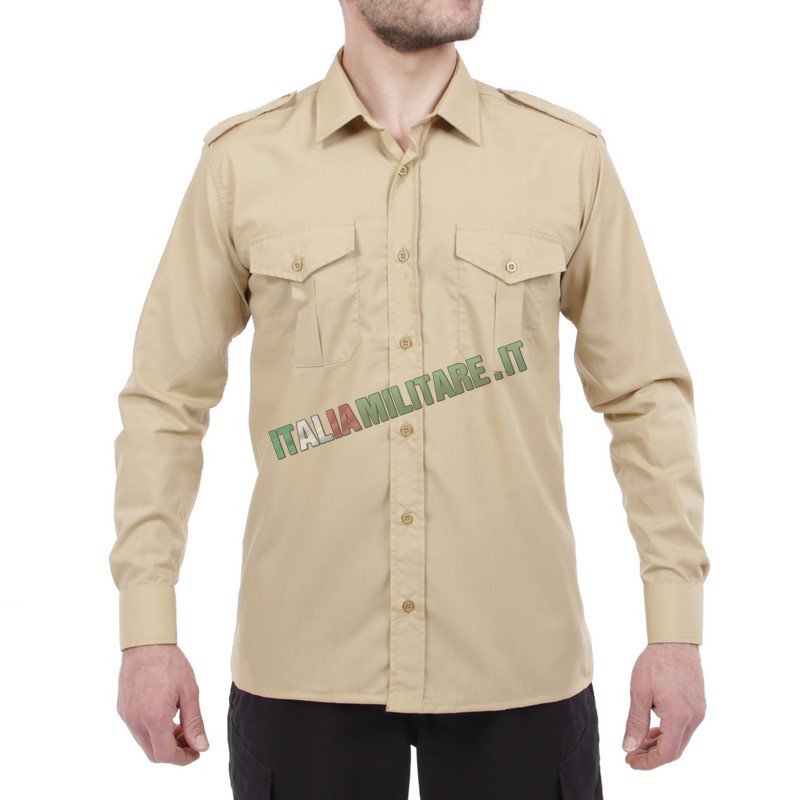 Camicia Militare Khaki Esercito Italiano