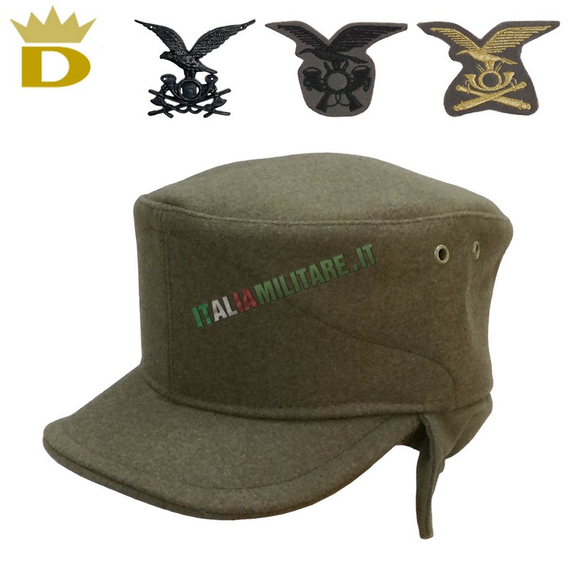 Cappello Alpino Pasubio con Visiera Ordinanza - Componibile