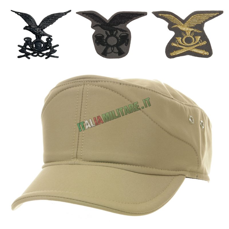 Cappello Alpino Norvegese con Visiera Ordinanza - Componibile