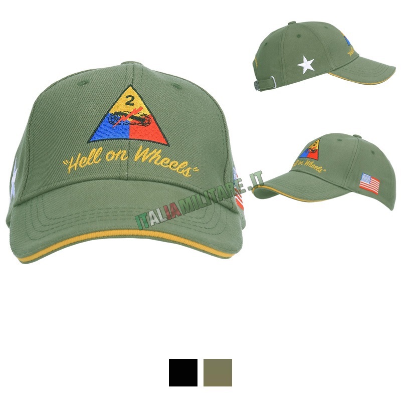 Cappello 2nd Armored Division US Army
