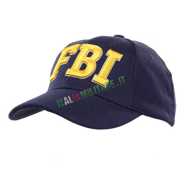 Cappello FBI Blu