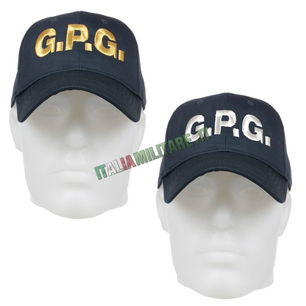 Cappello Guardie Giurate GPG Blu