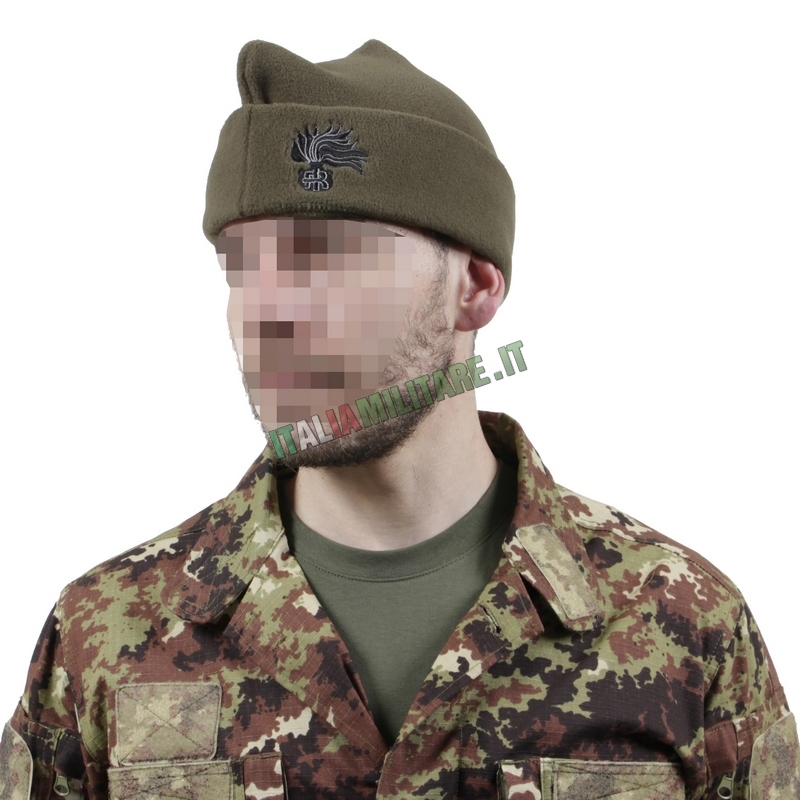 Cappello in Pile Tre Punte Carabinieri - Verde