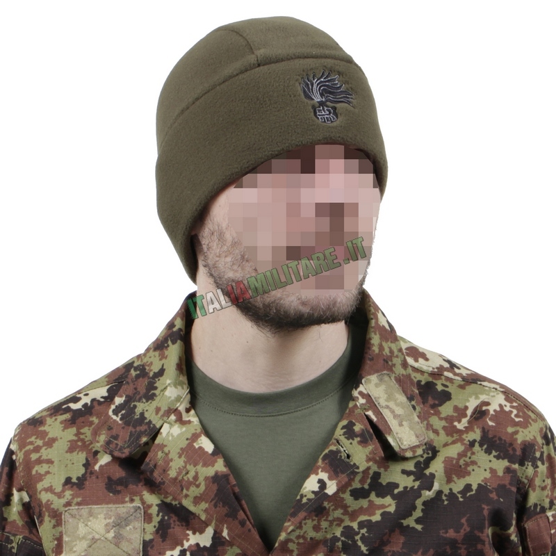 Cappello in Pile Carabinieri - Verde