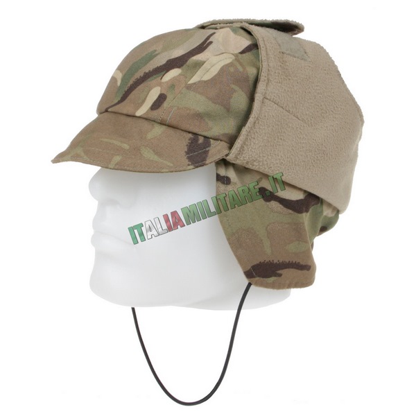 Cappello Invernale Militare MTP Originale Nuovo