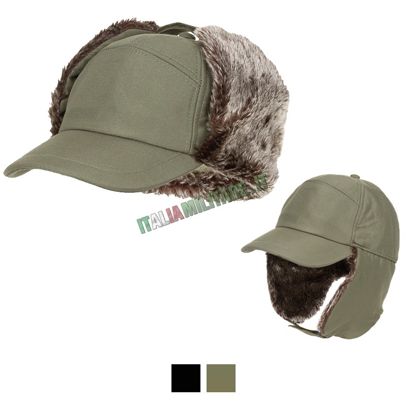 Cappello Trooper Invernale Uomo | Earflap Per Sci E Baseball | Cotone Elasticizzato - Foto 5