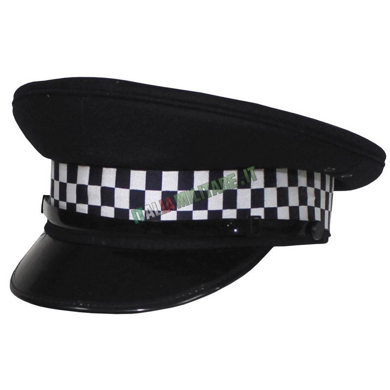 Cappello da Uniforme Polizia Inglese Originale