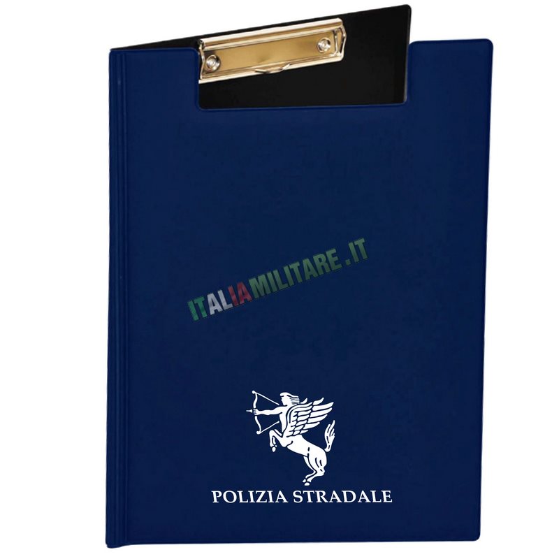 Porta Block Notes A4 Polizia Stradale