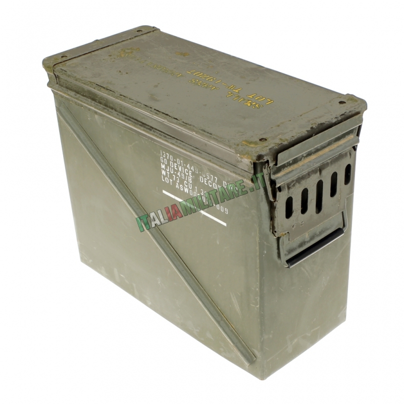 Scatola Box Munizioni Militare Tipo 7 Nato