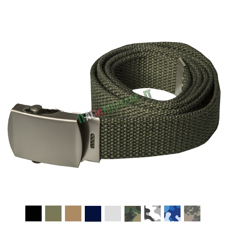 Cintura Classica con Fibbia Metallo