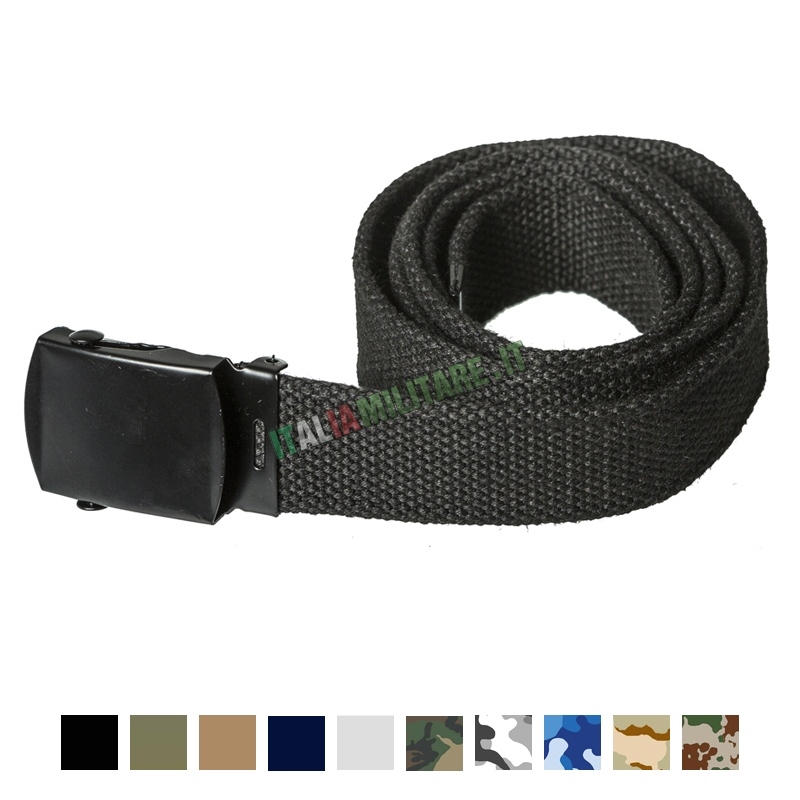 Cintura Classica con Fibbia Nera