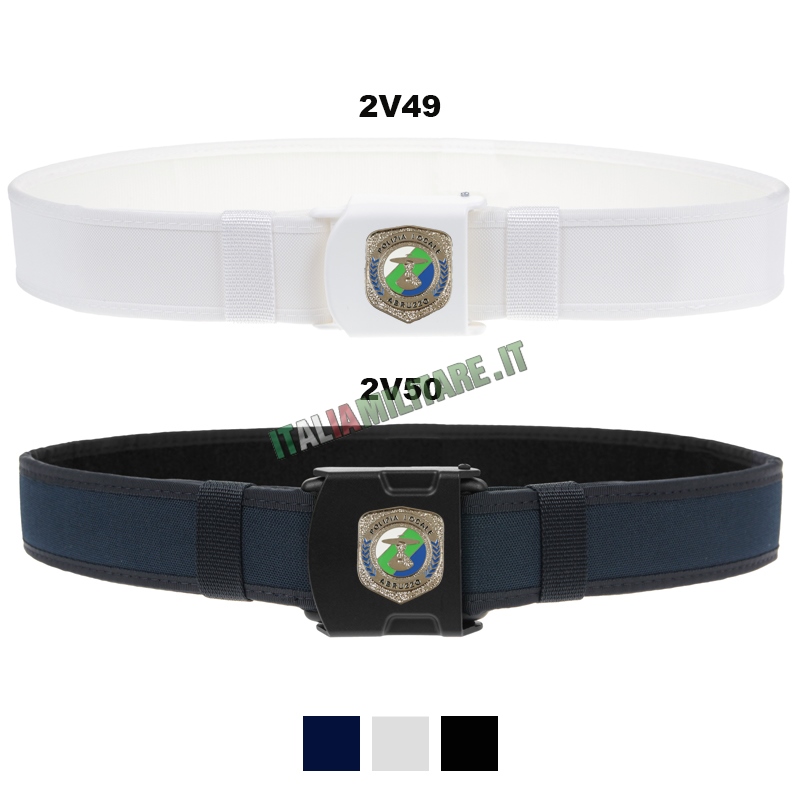Cinturone Polizia Locale Regione Abruzzo Vega Holster 2V49 e 2V50
