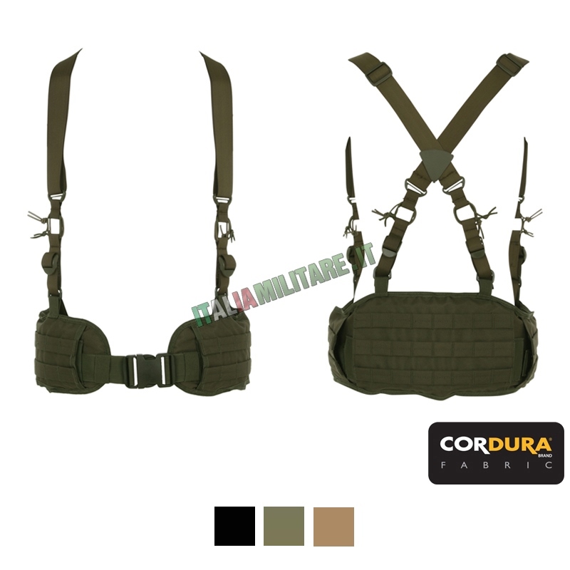 Cinturone Militare Imbottito con Spallacci 101 Inc