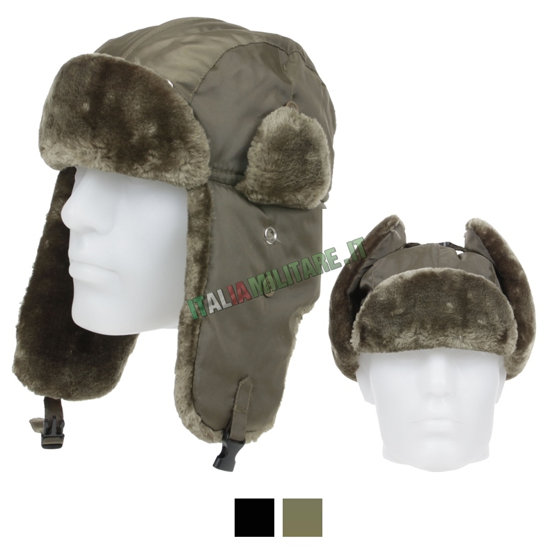 Colbacco da Pilota Militare MA-1 con Pelliccia