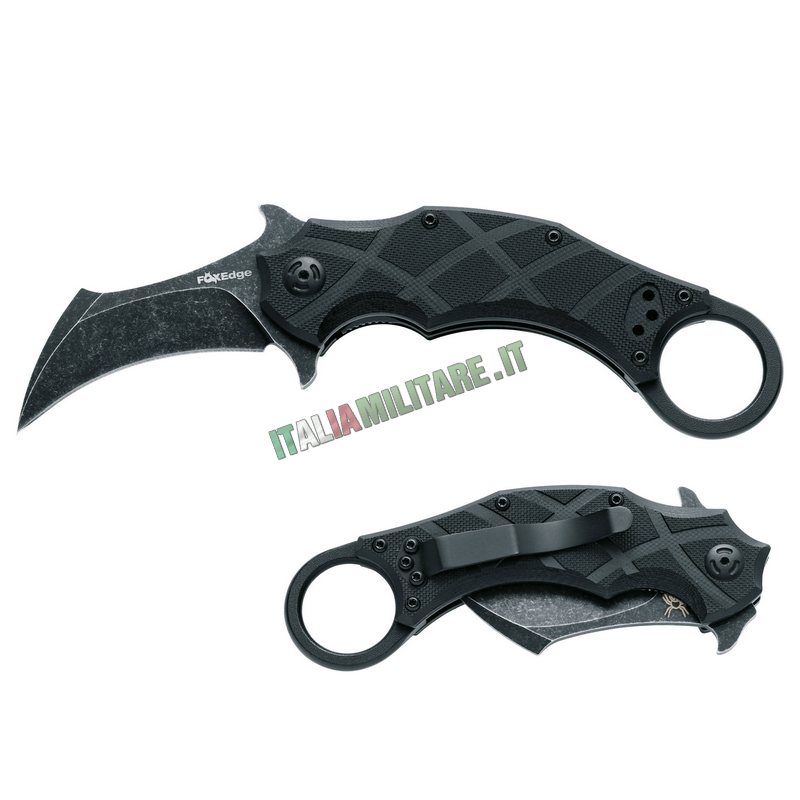 Coltello Pieghevole The Claw Black Fox