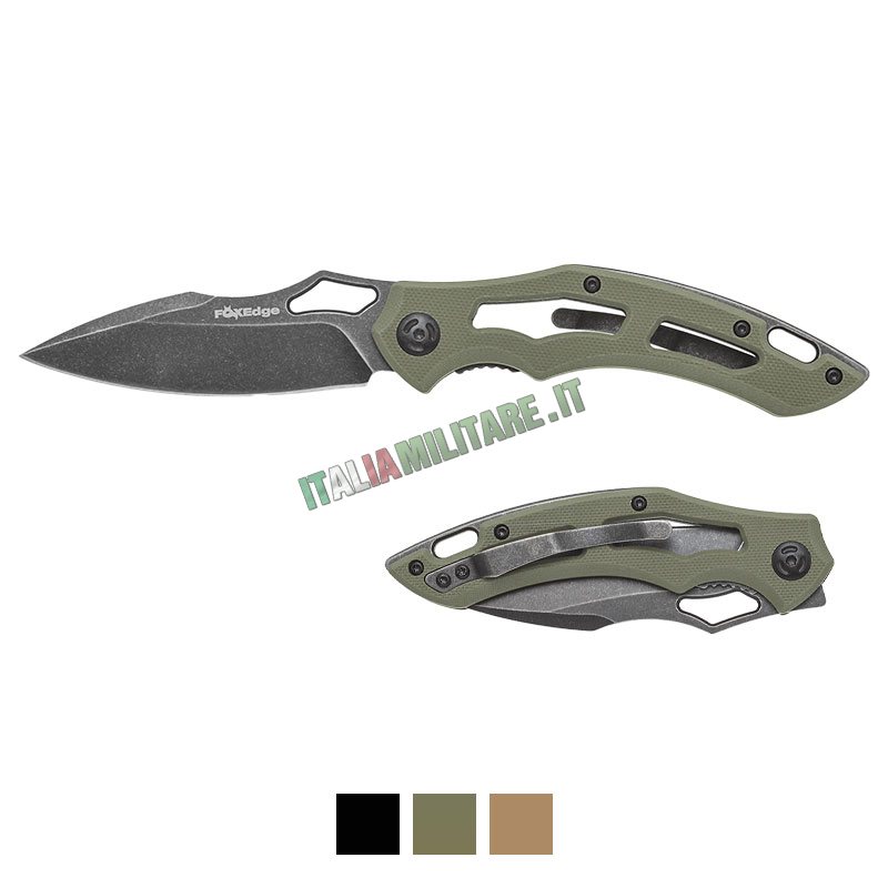 Coltello Pieghevole Sparrow Black Fox