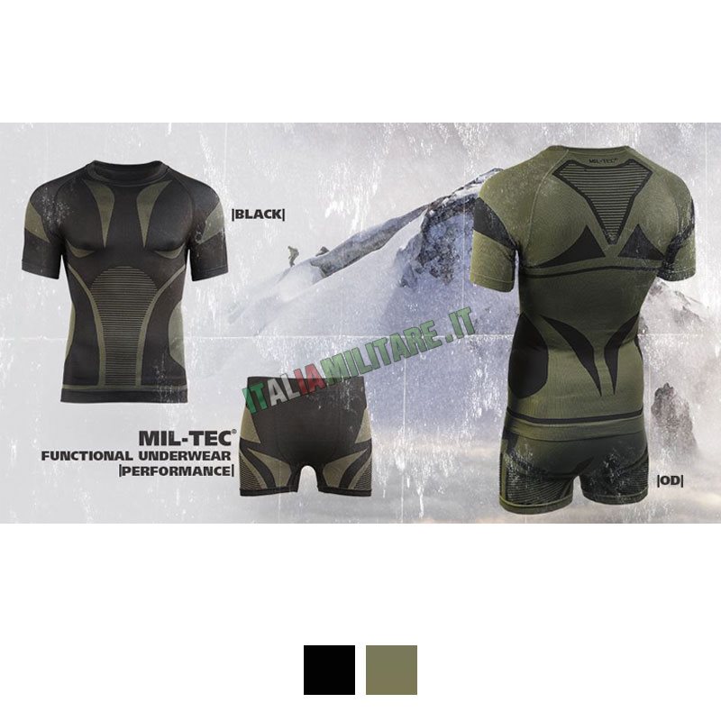 Completo Intimo Termico Performance Corto