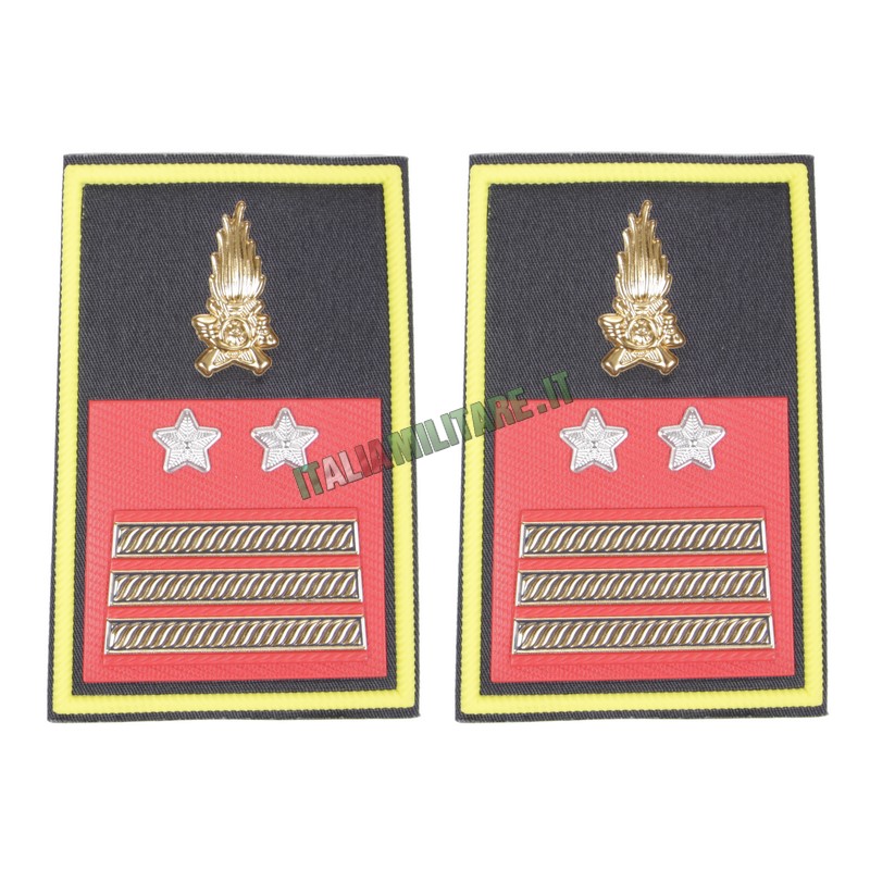Coppia di Gradi Guardia di Finanza da Luogotenente QS