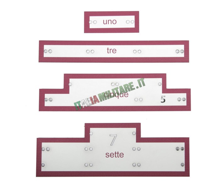 Cornice per Nastrini e Medagliere Polizia di Stato