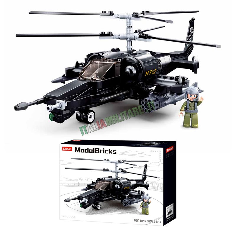Costruzioni Sluban Militari mod Elicottero D'attacco