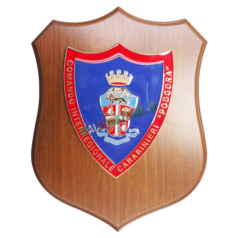 Crest Carabinieri Comando Interregionale "PODGORA"