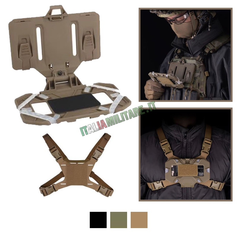 Supporto Tattico per Smartphone con Bretelle