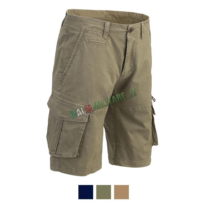 Bermuda Pantaloni Corti Cargo "Slim Fit" Defcon 5