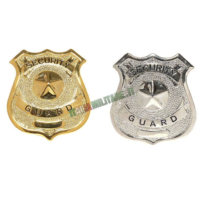 Distintivo in Metallo Security Guard