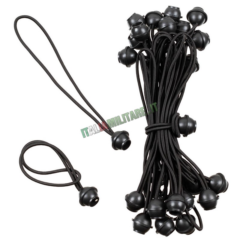 Elastici Multiuso da 23 cm con Sfera di Bloccaggio