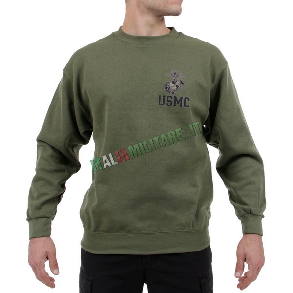 Felpa Militare Americana USMC Originale