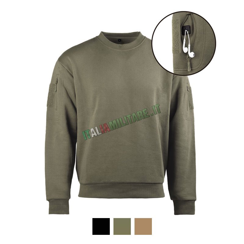 Felpa Tattica con Scratch MilTec
