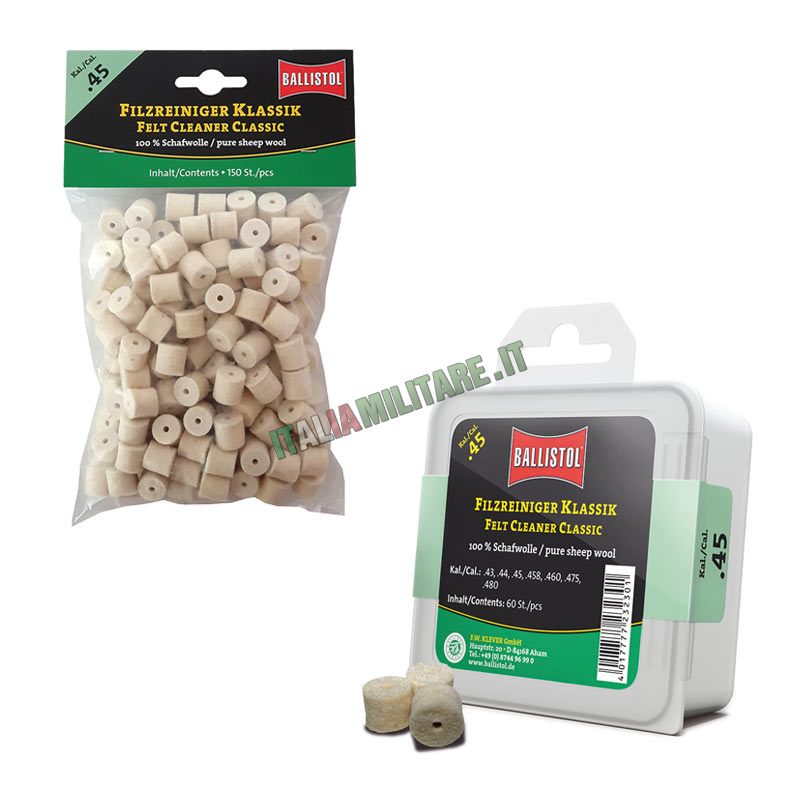 Feltrini per la Pulizia della Canna Ballistol