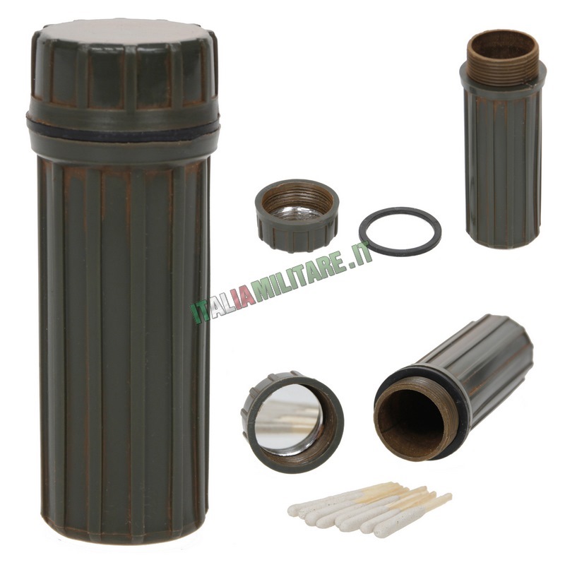 Fiammiferi Antivento con Custodia Stagna