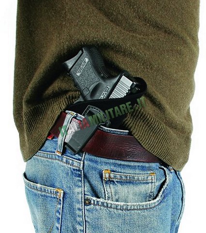 BGJ Caccia Fondina Militare Tattica di Alta qualit/à Glock Fondina per Cintura a Caduta Destra Pistola Airsoft Fondina per Glock 17 18 19 22