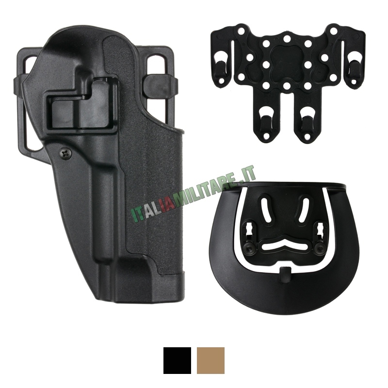 Fondina IM in Polimero con 3 Attacchi