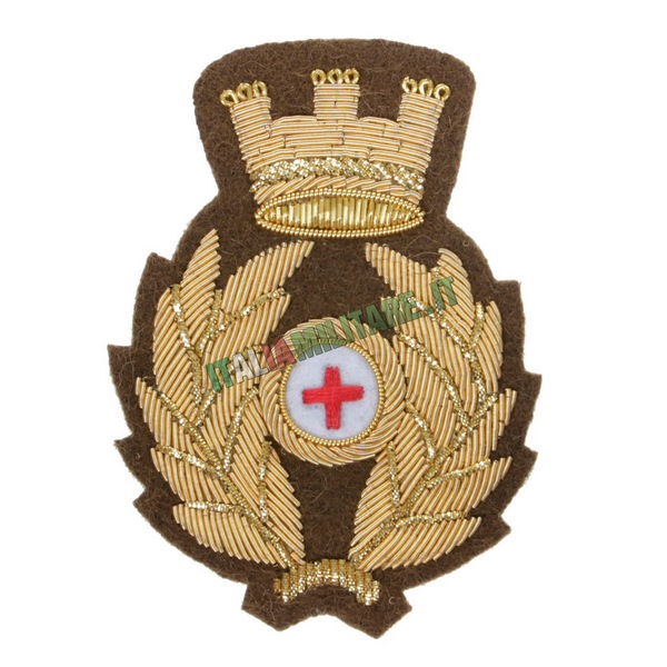 Fregio da Cappello Esercito Croce Rossa Commissariato