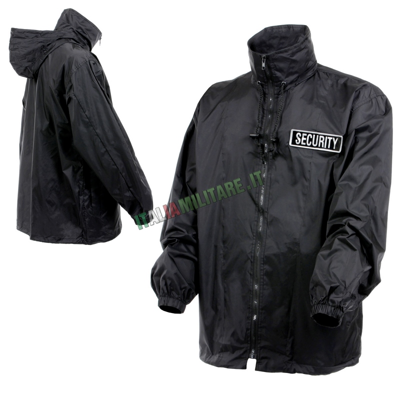 Giacca Antivento e Impermeabile Security